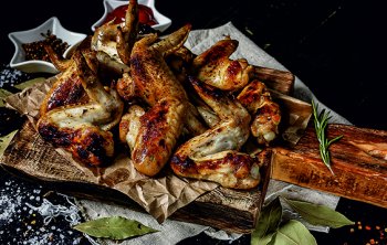 Шашлык из куриных крылышек